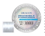 DRAGON ŻYŁKA FLUOROCARBON INVISIBLE 0,255 20m