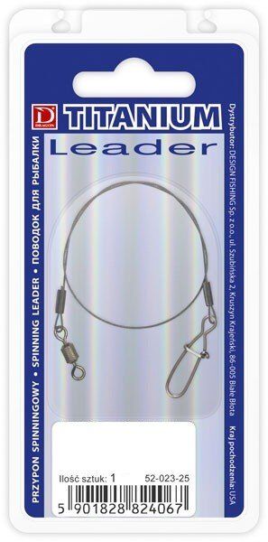 PRZYPON DRAGON TITANIUM WIRE CLASSIC 15cm/5kg