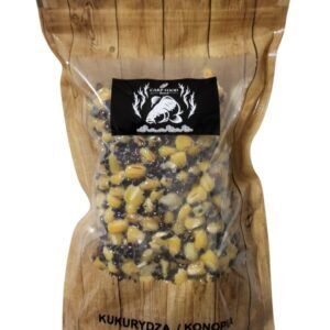 CARP FOOD KUKURYDZA KONOPIA 1kg NATURALNA