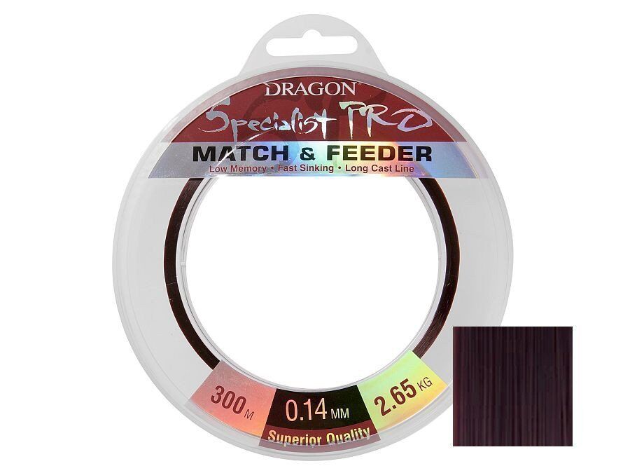 DRAGON ŻYŁKA SPECIALIST PRO MATCH&FEEDER 300m 0,25