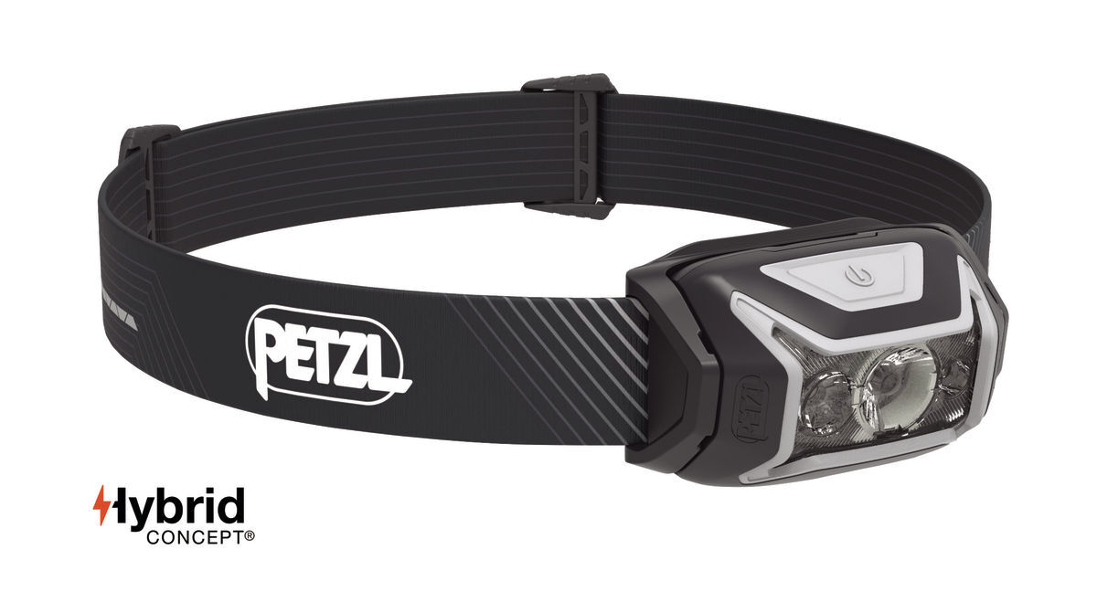 PETZL LATARKA CZOŁOWA ACTIK CORE 600 LUM SZARA