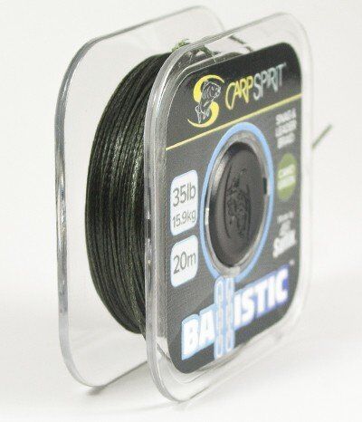 CARP SPIRIT PLECIONKA PRZYPON BALLISTIC 35lb 20m GREEN