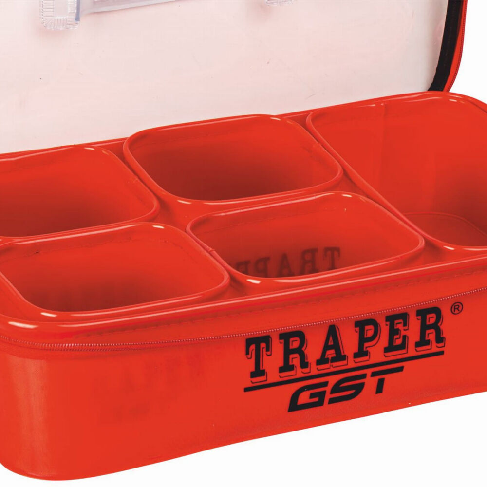 TRAPER ZESTAW POJEMNIKÓW GST PCV RED - 2