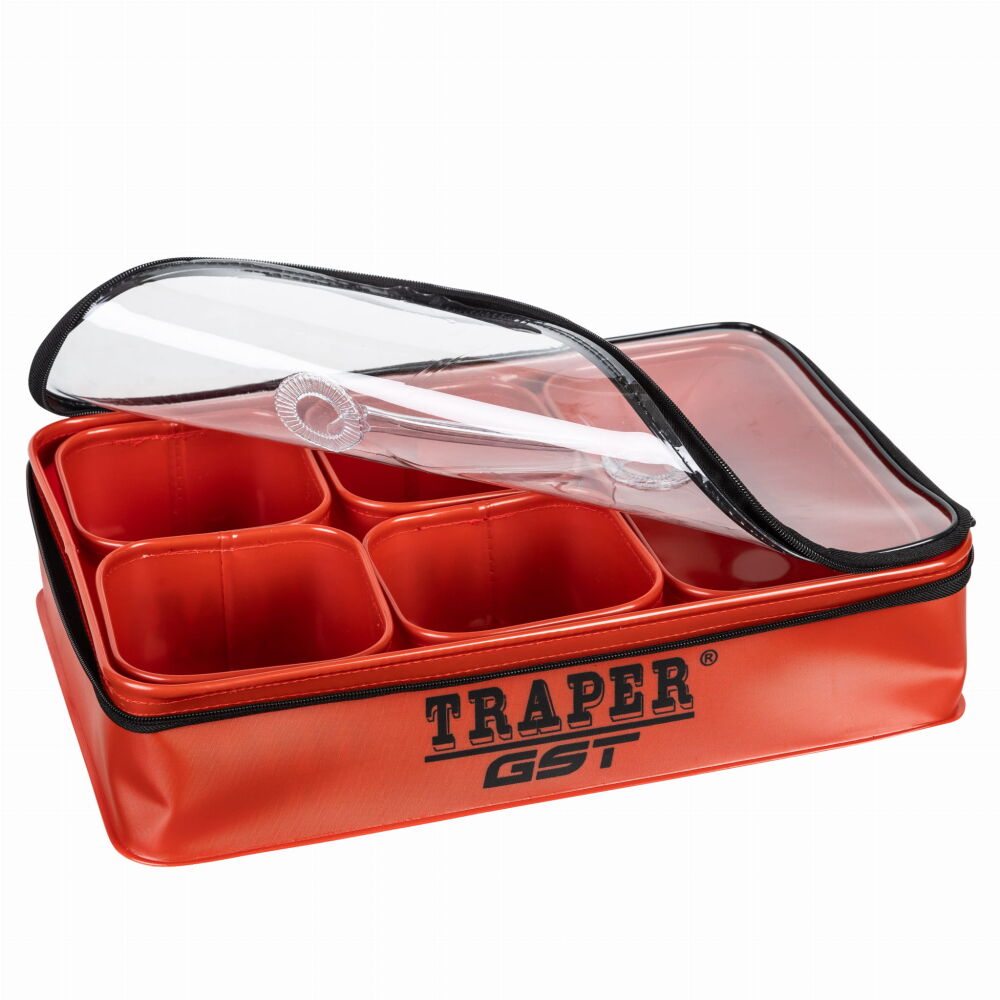 TRAPER ZESTAW POJEMNIKÓW GST PCV RED