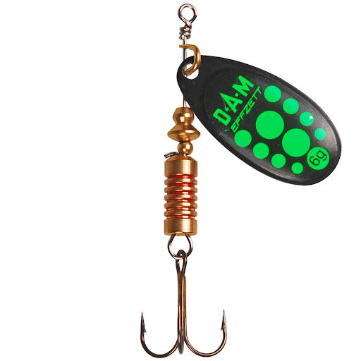 DAM EFFZETT BŁYSTKA STANDARD SPINNER 4g BLACK GREEN