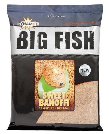 DYNAMITE BAITS ZANĘTA BIG FISH 1,8kg SWEET BANOFFI