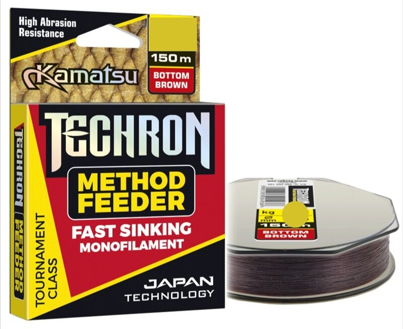 KAMATSU ŻYŁKA TECHRON METHOD FEEDER 150m 0,29mm