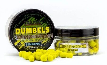 TRAPER DUMBELS MF SINKING 8-10 50g BANAN