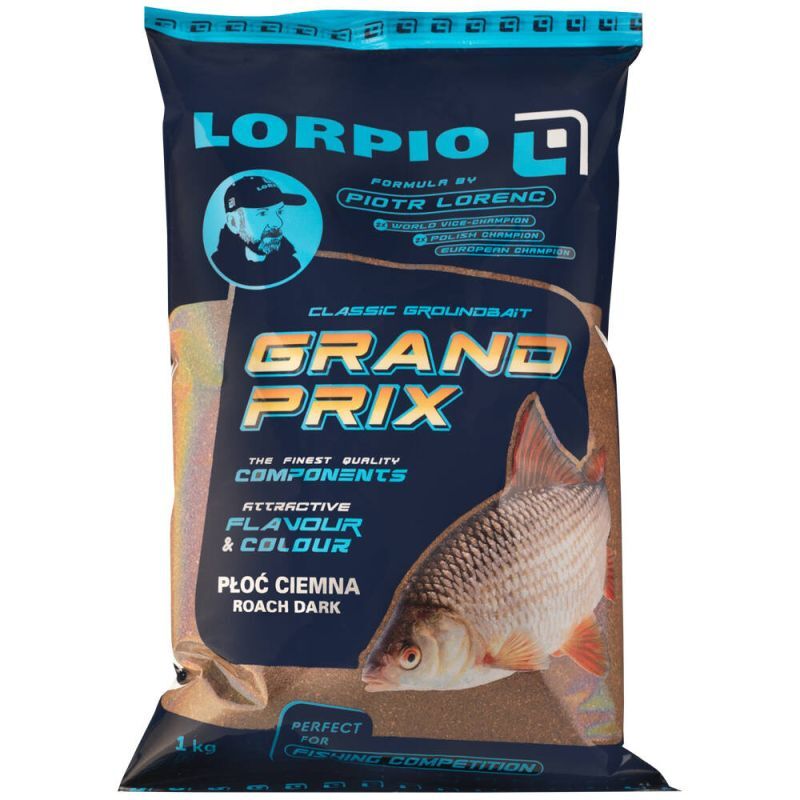 LORPIO ZANĘTA GRAND PRIX 1kg PŁOĆ ROACH BLACK