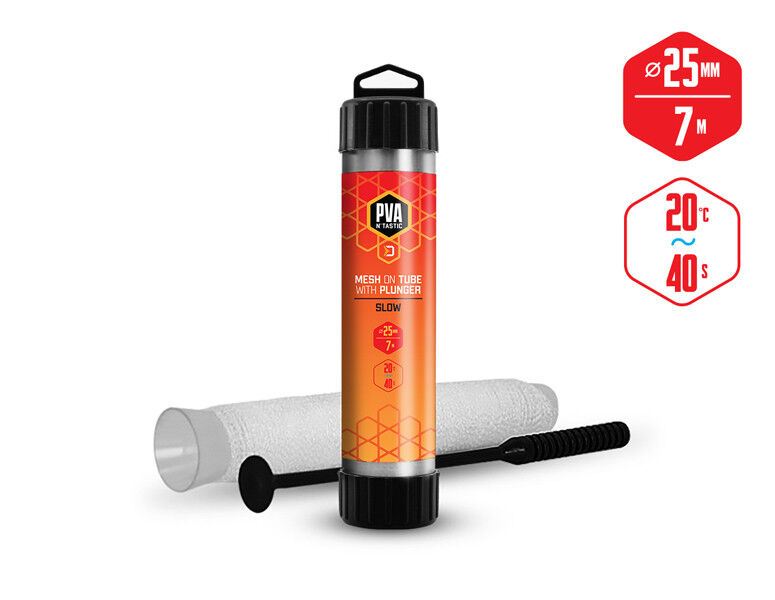 DELPHIN PVA N`TASTIC MESH TUBA+ UBIJAK 25mm 7m WĄSKI