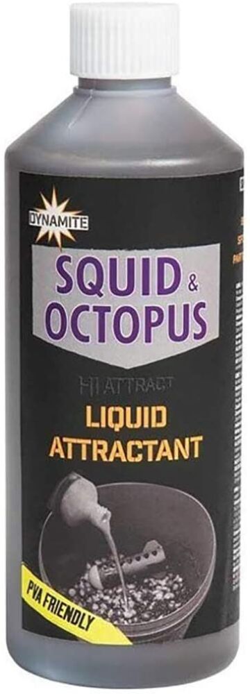 DYNAMITE BAITS LIQUID 500ml SQUID & OCTOPUS