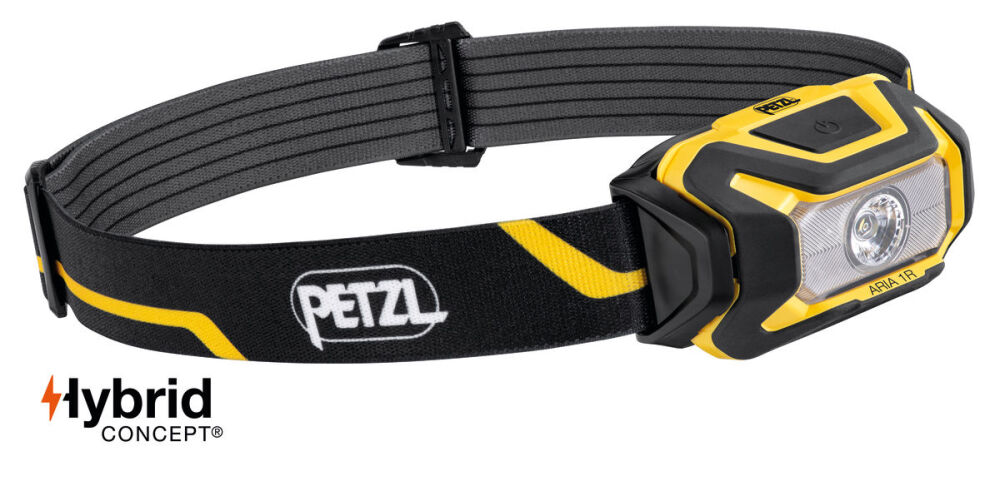 PETZL LATARKA CZOŁOWA ARIA 1R 450 ŻÓŁTA