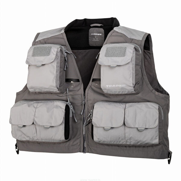 TRAPER KAMIZELKA DAKOTA GREY XXL