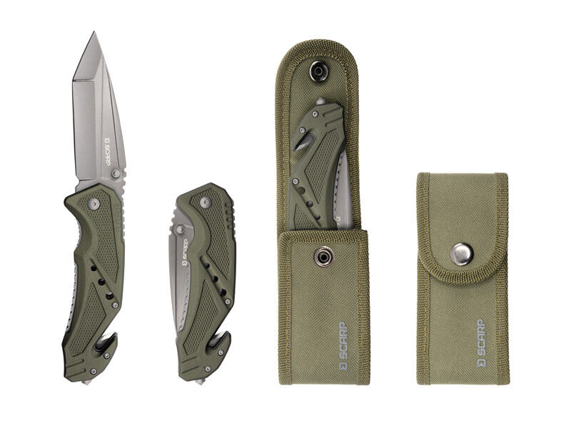DELPHIN NÓŻ SKŁADANY SCYZORYK SCARP 10cm - 6