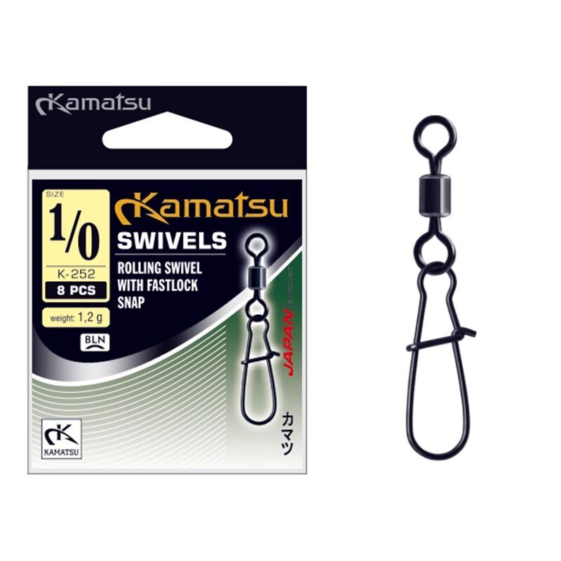 KAMATSU KRĘTLIK Z AGRAFKĄ K252 12 10szt