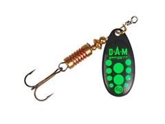 DAM EFFZETT BŁYSTKA STANDARD SPINNER 3g BLACK GREEN