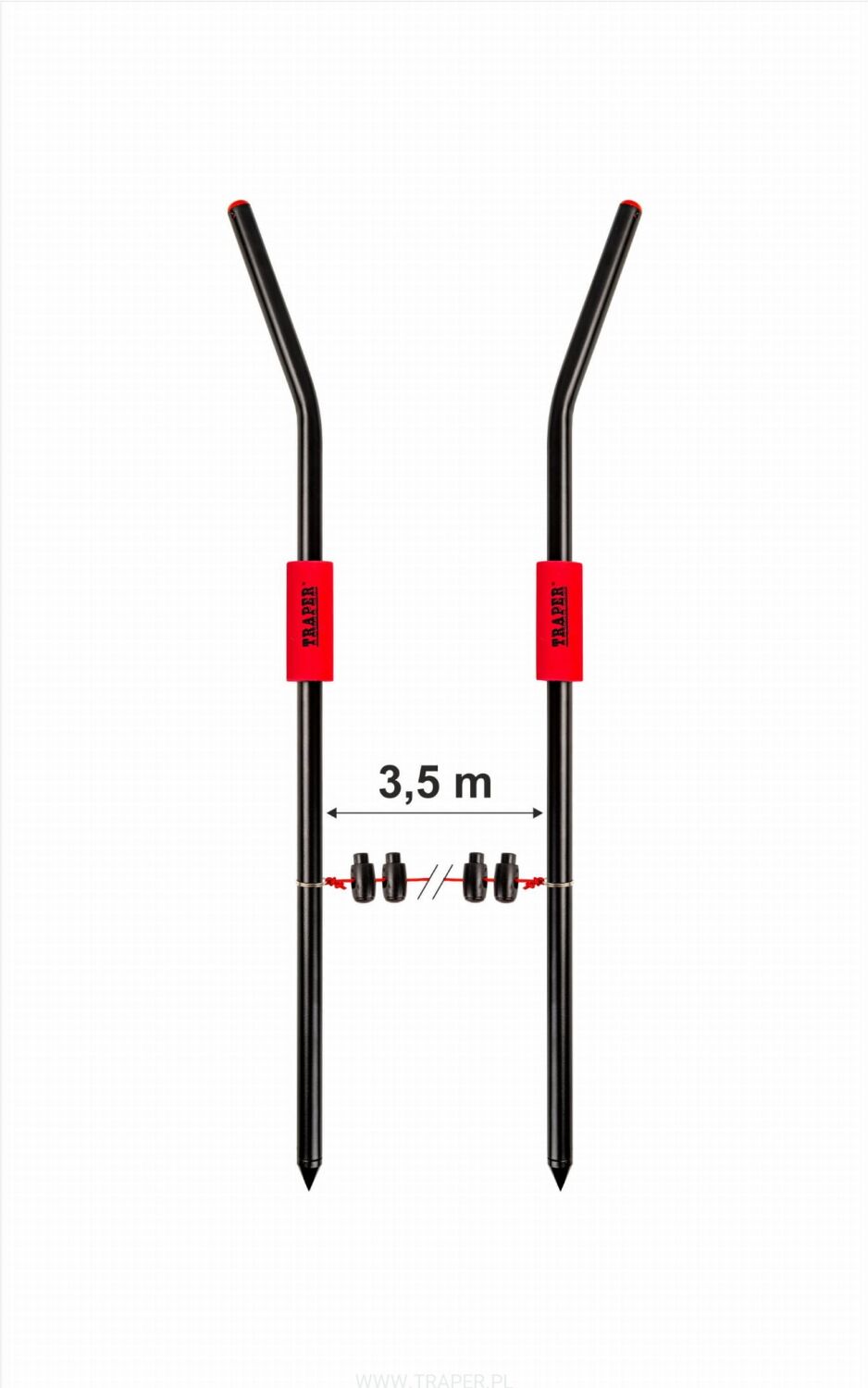 TRAPER MIARKA DYSTANSU METHOD FEEDER 350cm