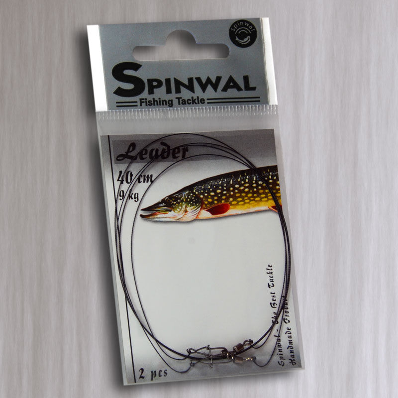 SPINWAL PRZYPON WOLFRAMOWY 40cm 9kg ZBROJONY