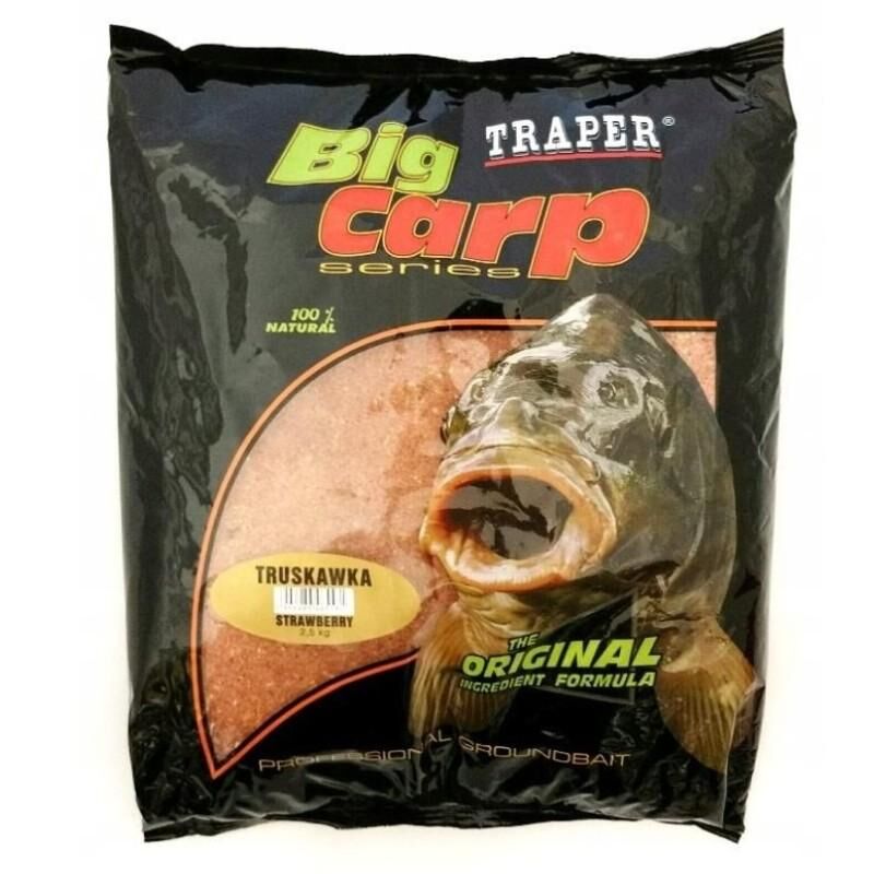 TRAPER ZANĘTA BIG CARP 2,5kg TRUSKAWKA