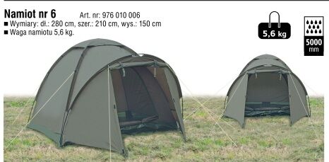 KONGER NAMIOT Z TROPIKIEM nr 6