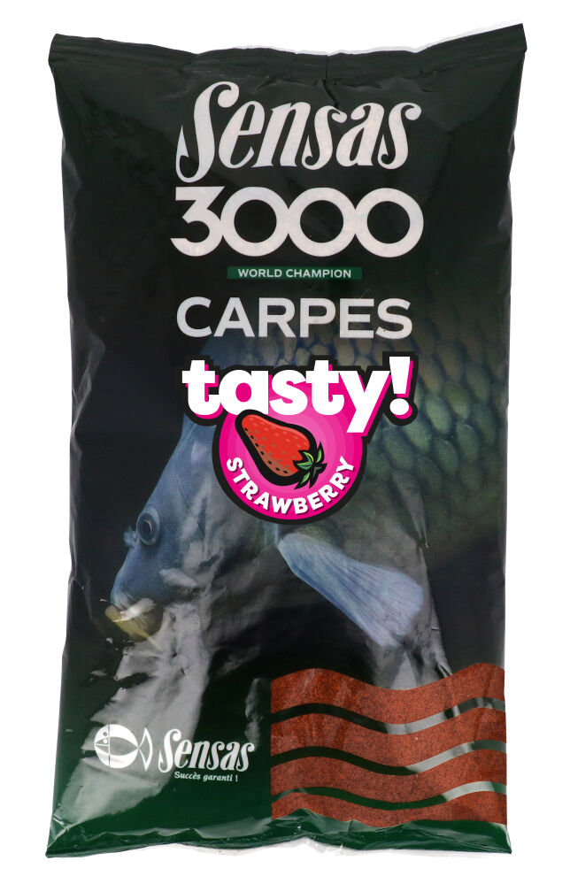 SENSAS ZANĘTA 3000 TASTY CARPES STRAWBERRY