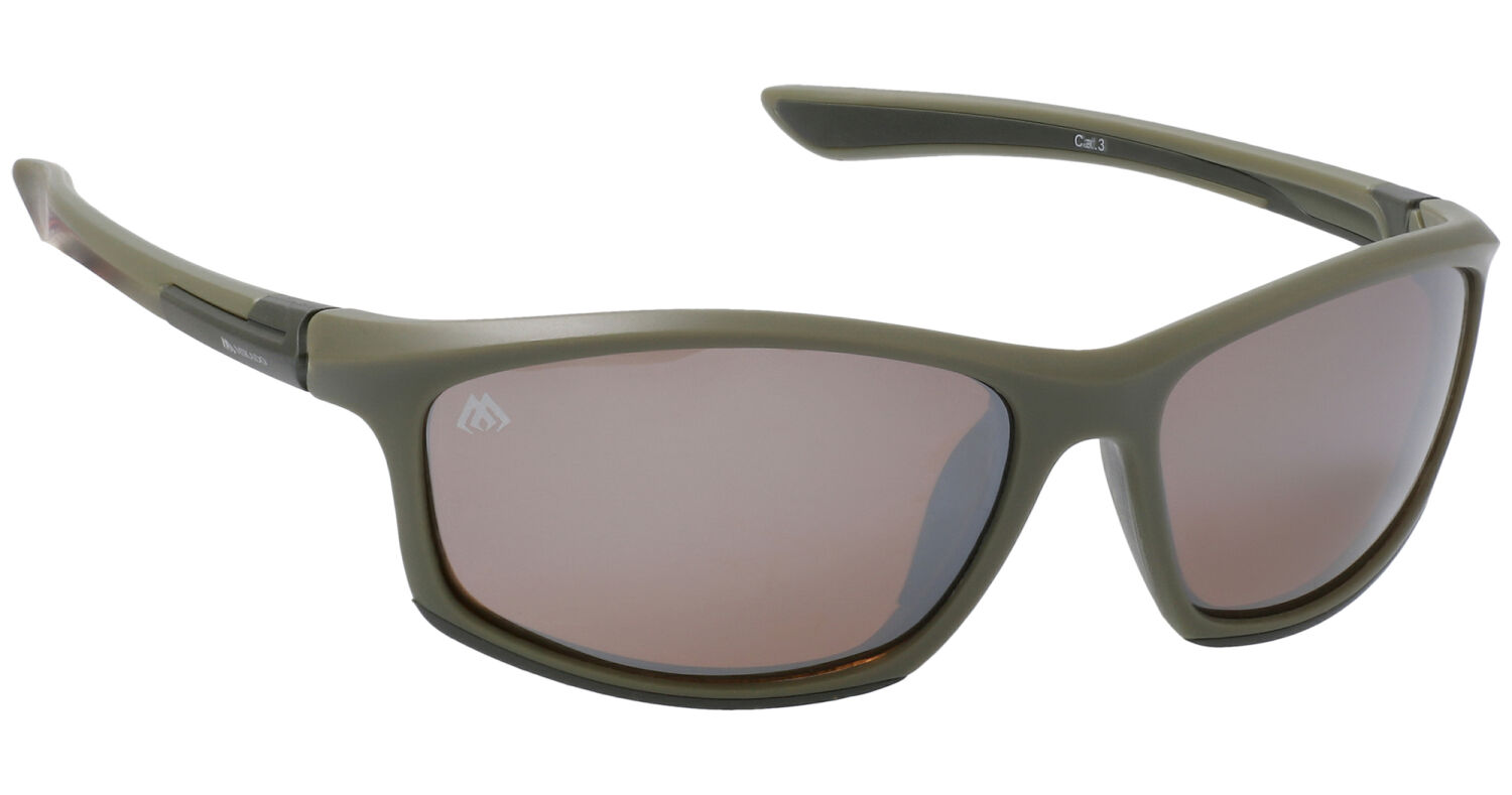 MIKADO OKULARY POLARYZACYJNE 7871 BRĄZOWE LUSTRO