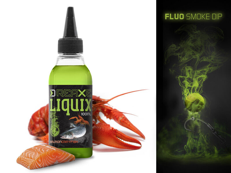 DELPHIN DIP FLUO D SNAX 100ml ŁOSOŚ RAK
