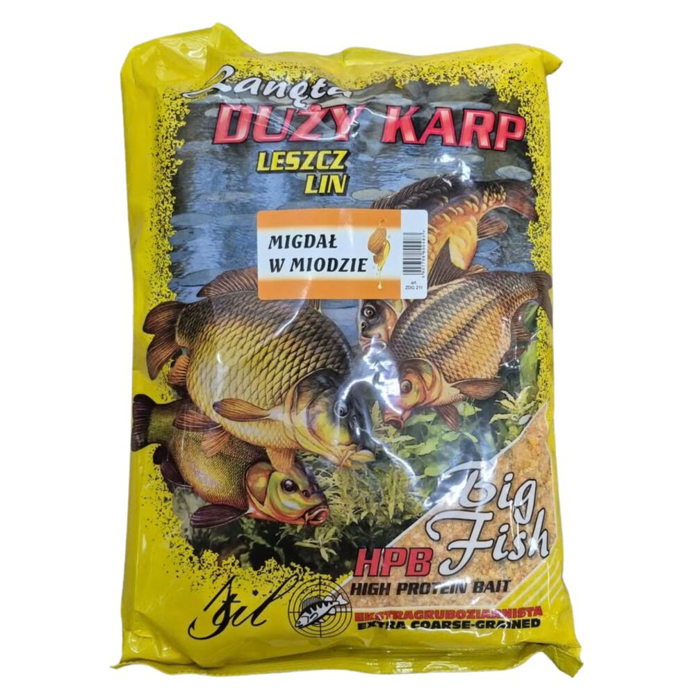 STIL ZANĘTA HPB DUŻY KARP EXTRA 1,8kg MIGDAŁ W MIODZIE