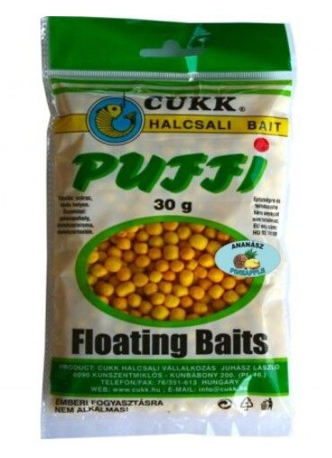 CUKK PRZYNĘTA PŁYWAJĄCA PUFFI 30g MEDIUM ANANAS