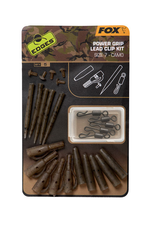 FOX EDGES CAMO POWER GRID LEAD CLIP 