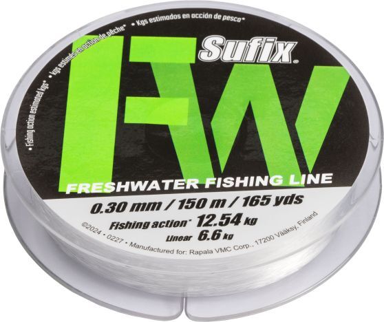 SUFIX ŻYŁKA FW CLEAR MONO 150M 0,18mm