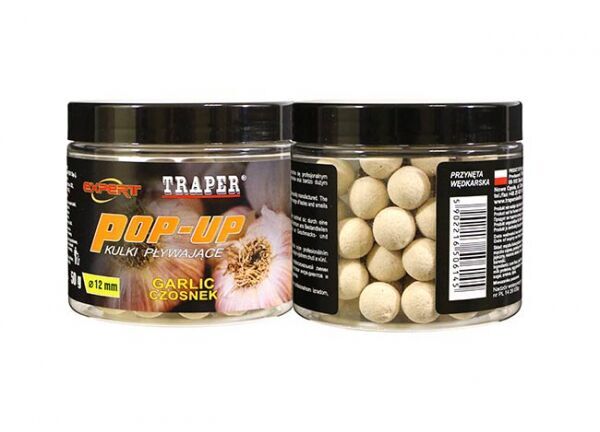 TRAPER KULKI PROTEINOWE POP-UP 12mm CZOSNEK 50g
