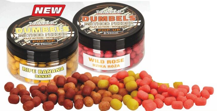 TRAPER DUMBELS MF POP UP 8-10 30g FISH MIX