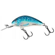 SALMO WOBLER HORNET SINKING 4cm HOLO SUPER BLEAK