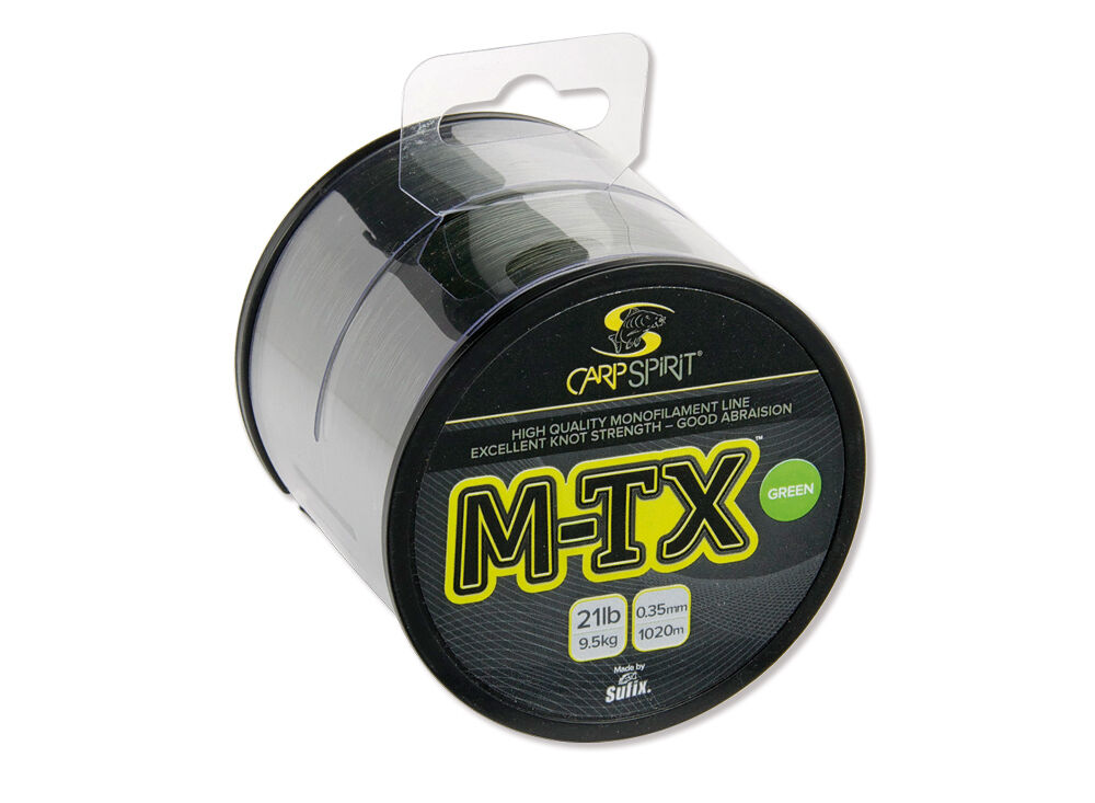 CARP SPIRIT ŻYŁKA M-TX GREEN 0,28mm 1020m