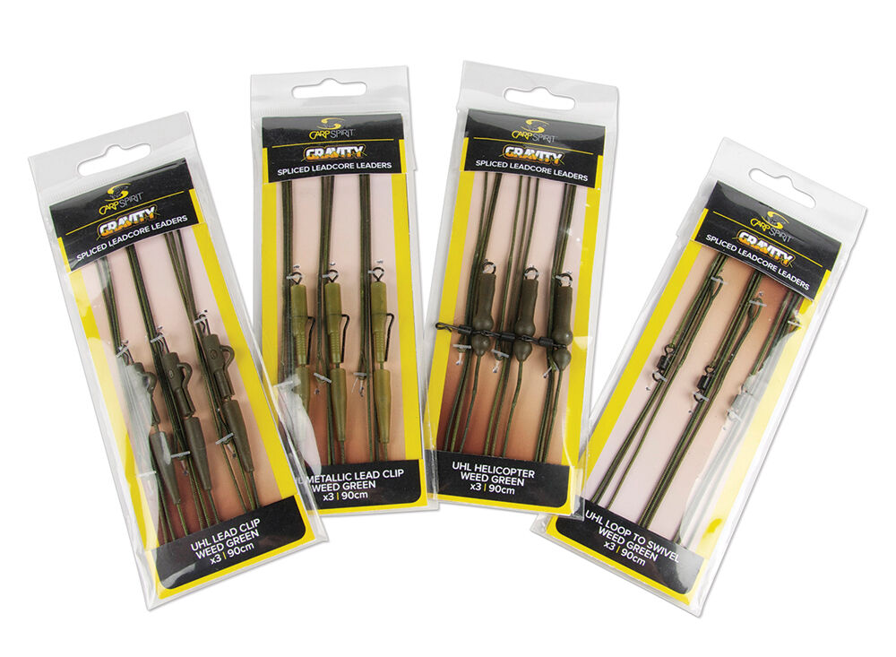 CARP SPIRIT PRZYPONY LEADCORE GRAVITY ZESTAW 90cm 