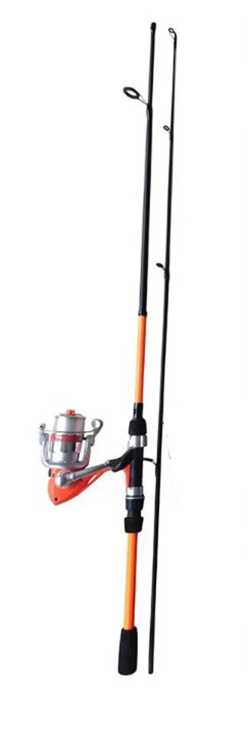DAM ZESTAW WĘDKA + KOŁOWROTEK 180cm 5-20g 25FD POMARAŃCZOWA