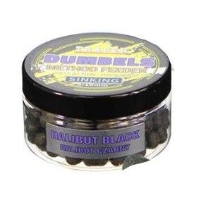 TRAPER DUMBELS SINKING MF HALIBUT CZARNY 8/10 MM 50G