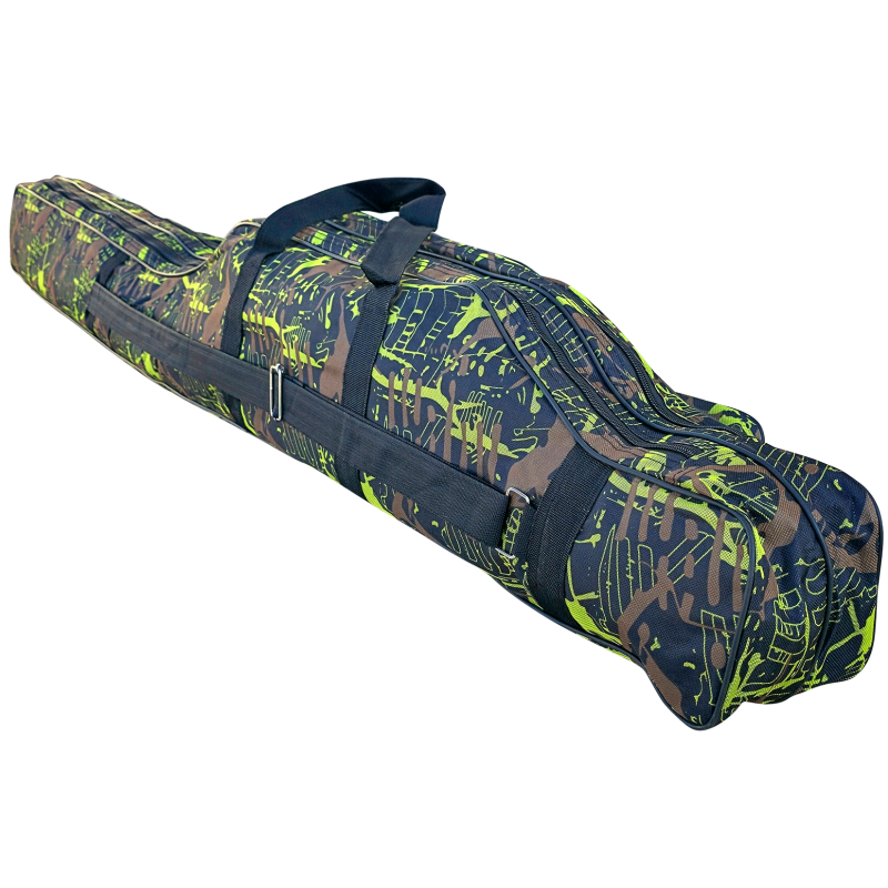 KONGER POKROWIEC FUTERAŁ NA WĘDKI CLOVER 130cm 2 komory - 3