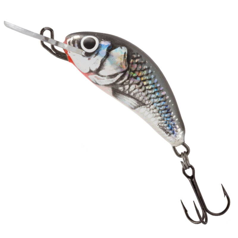 SALMO WOBLER HORNET FLOAT 5cm HOLOGRAPHIC GREY SHINER - 2