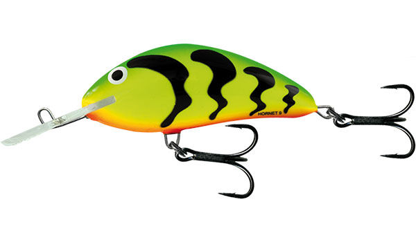 SALMO WOBLER HORNET FLOAT 9cm GREEN TIGER