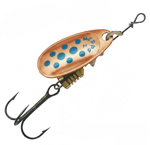 MEPPS COMET DECOREES 2 MIEDZIANA NIEBIESKIE KROPKI