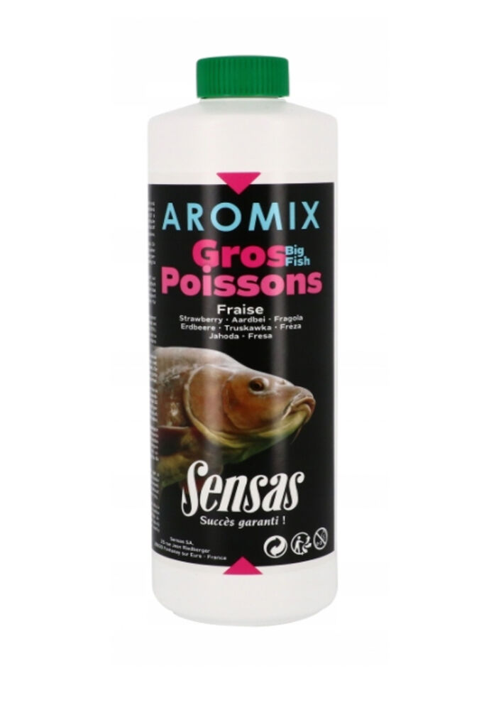 SENSAS AROMIX 500ml GROS POISSONS TRUSKAWKA