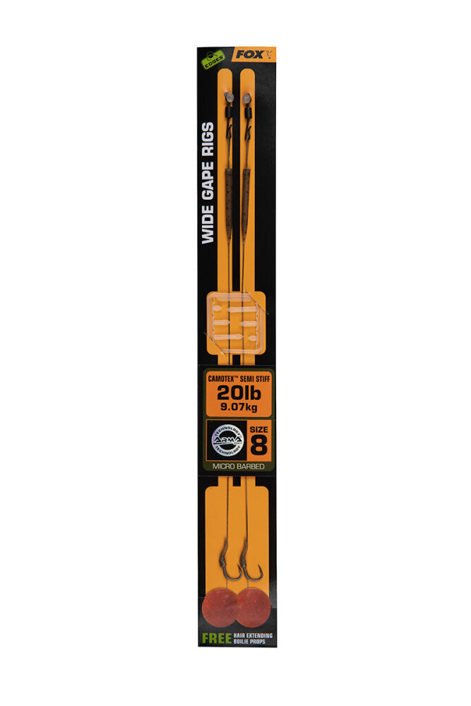 FOX HACZYK Z WŁOSEM EDGES CAMOTEX SEMI STIFF 8
